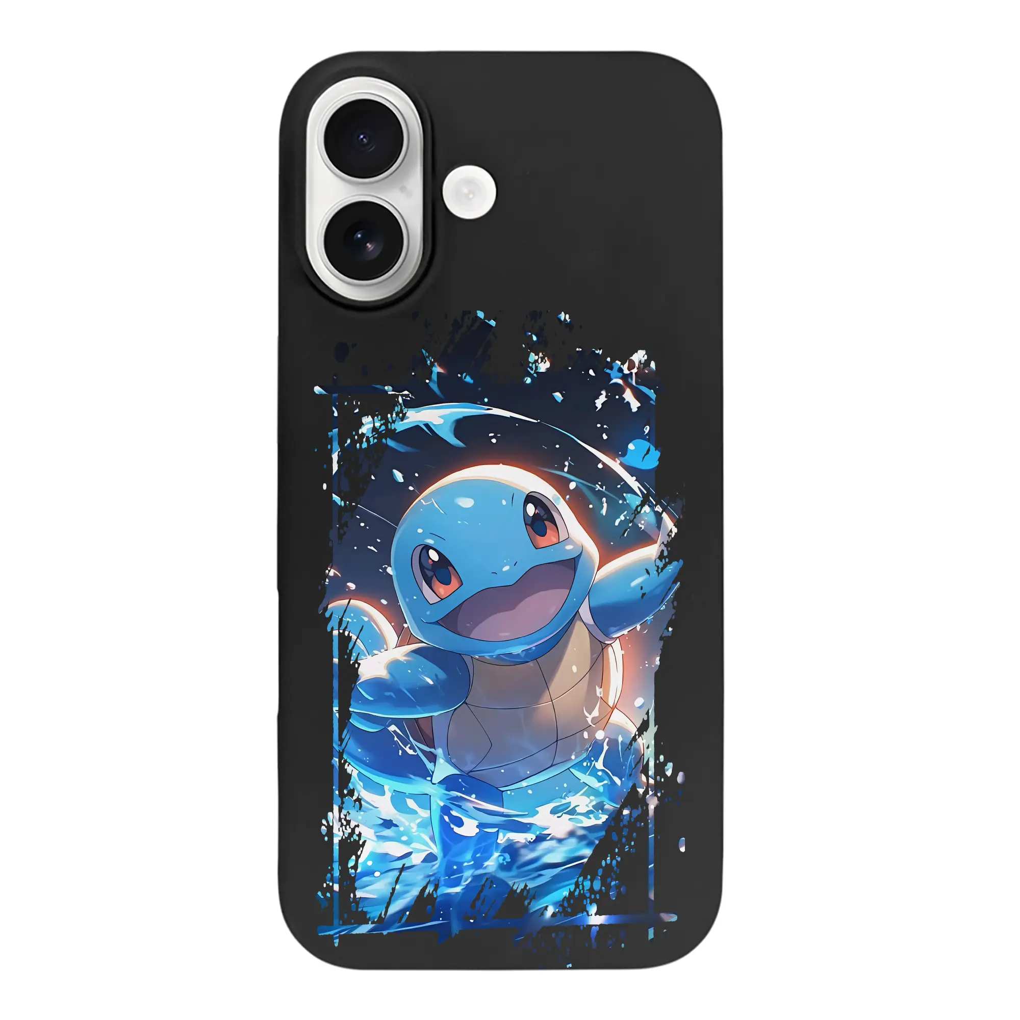 ポケモン グッズ,ゼニガメ - iPhone 17 シリーズ シリコンケース 薄型 耐衝撃 指紋防止 ソフトタッチカバー 精密フィット 傷防止 保護ケース iPhone 17/17 Air/17 Pro/17 Pro Max 対応